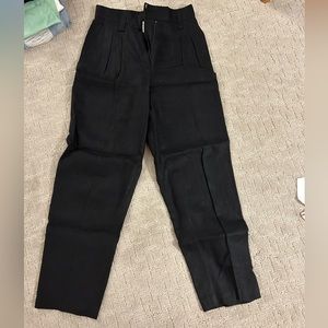 Pleated linen Liz Claiborne slacks